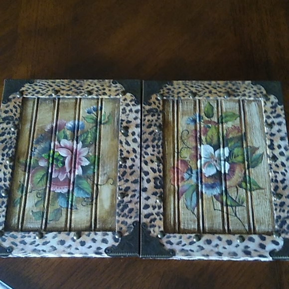 Pair of Breadboard Paintings - Picture 1 of 3